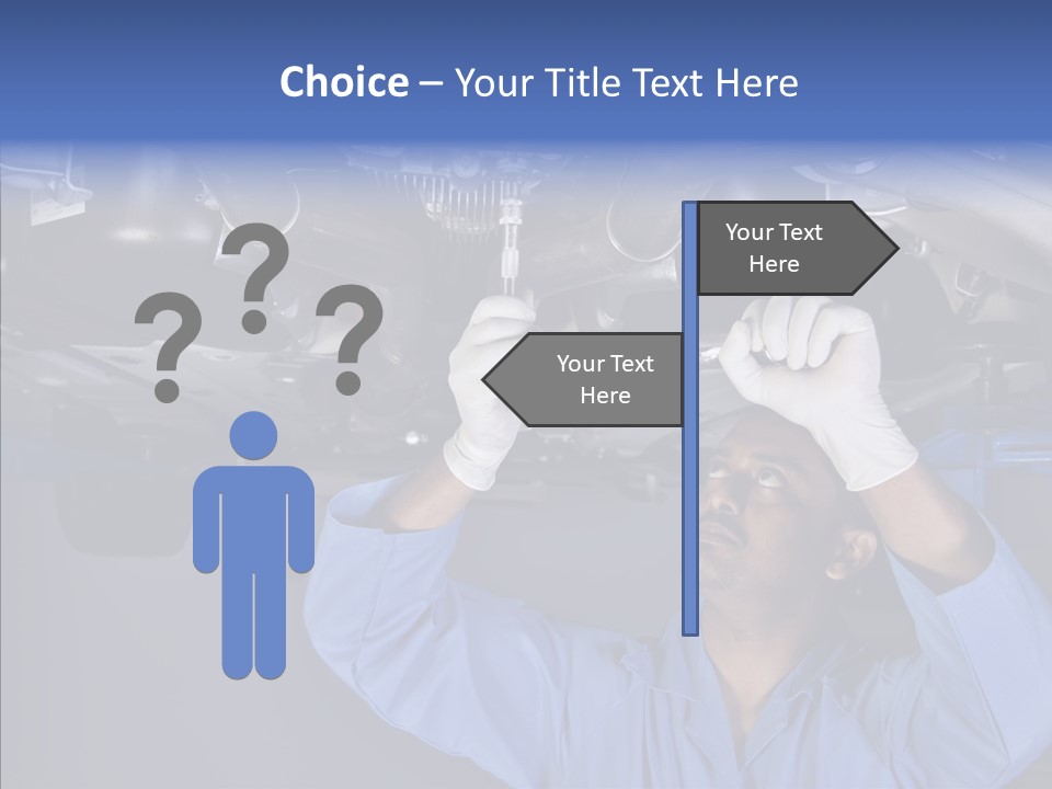 Wrench People Pipe PowerPoint Template