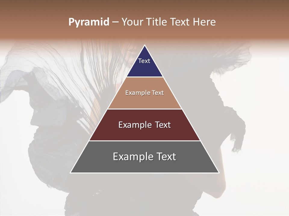 Hairstyle Passion Head PowerPoint Template