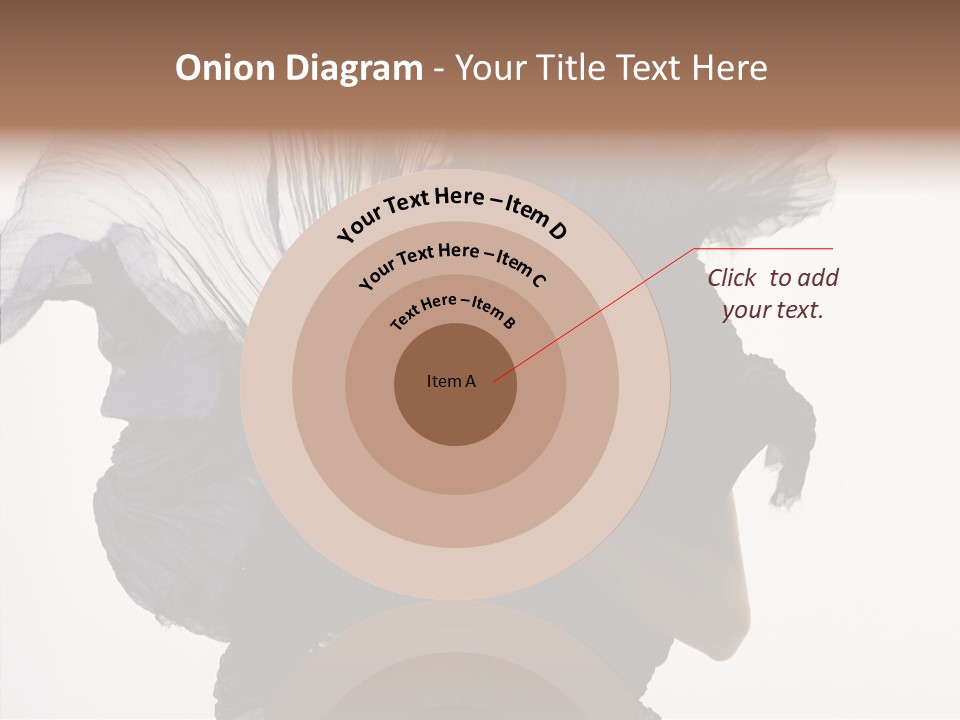 Hairstyle Passion Head PowerPoint Template