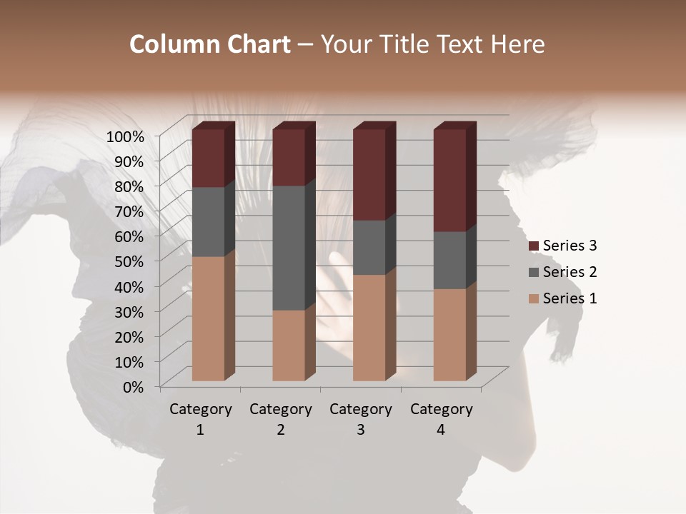 Hairstyle Passion Head PowerPoint Template