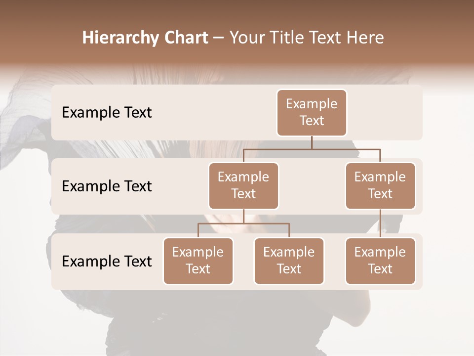 Hairstyle Passion Head PowerPoint Template