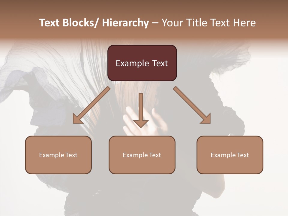 Hairstyle Passion Head PowerPoint Template