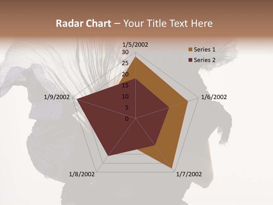 Hairstyle Passion Head PowerPoint Template