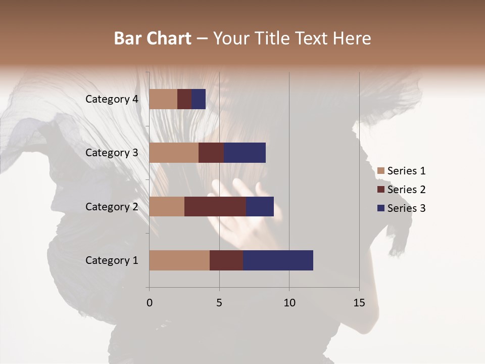 Hairstyle Passion Head PowerPoint Template