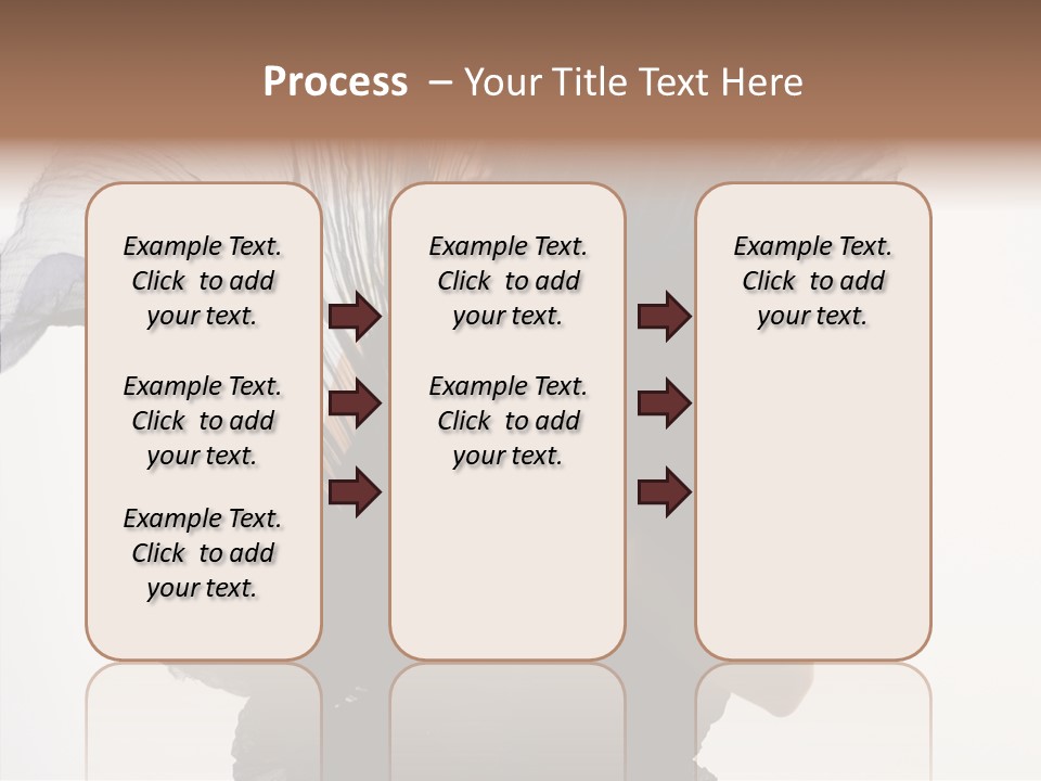 Hairstyle Passion Head PowerPoint Template