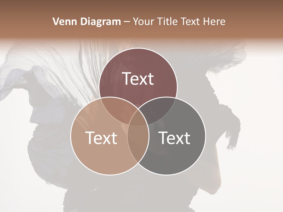 Hairstyle Passion Head PowerPoint Template