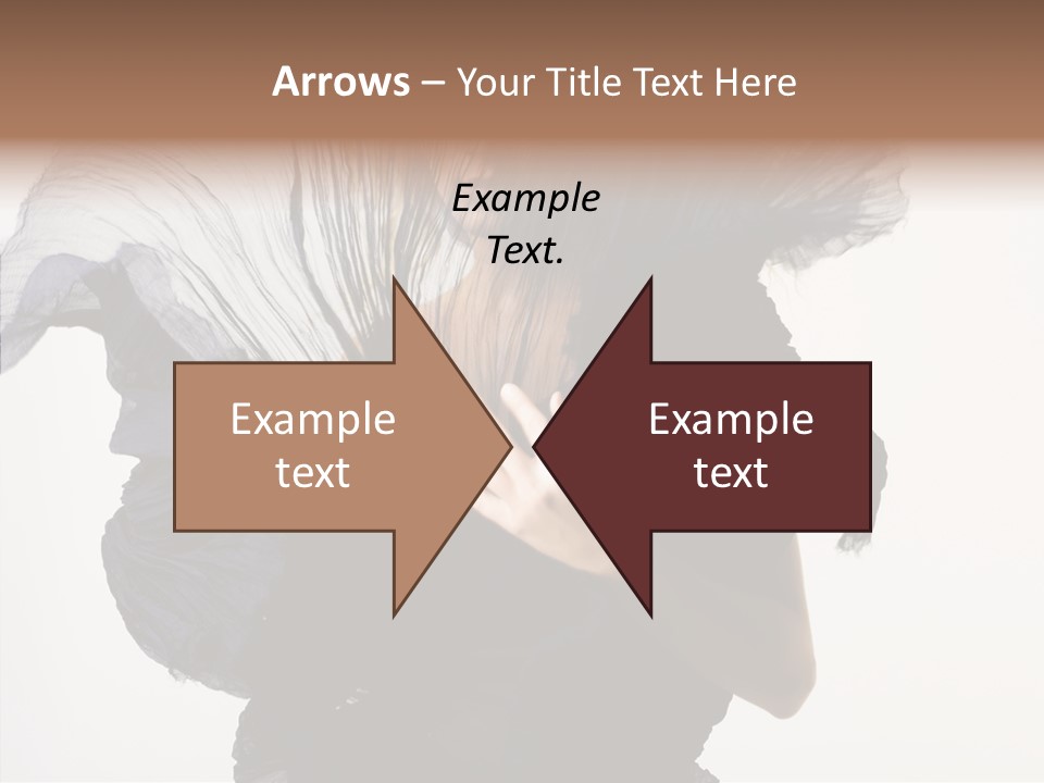 Hairstyle Passion Head PowerPoint Template