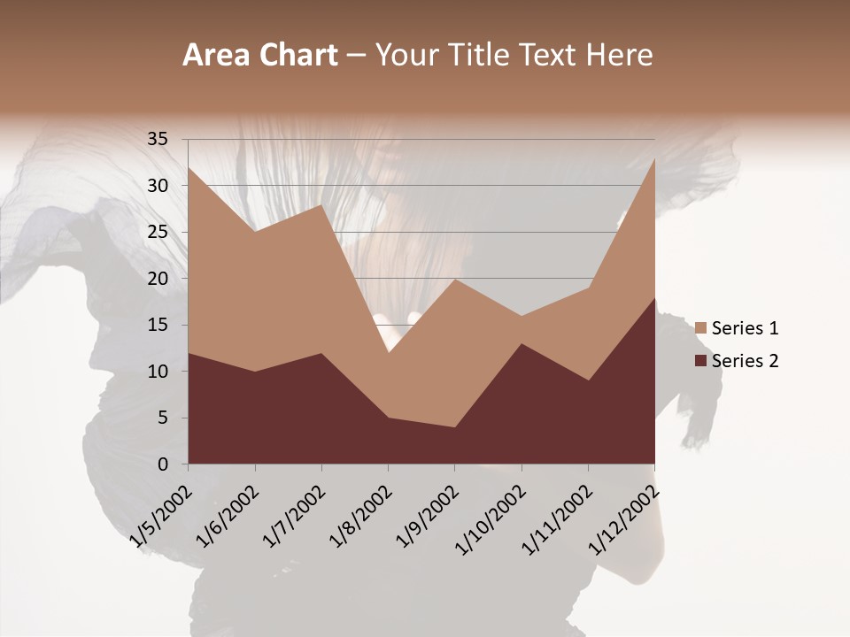 Hairstyle Passion Head PowerPoint Template