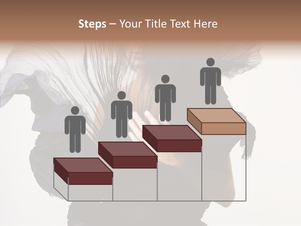 Hairstyle Passion Head PowerPoint Template