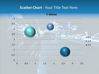 Destination Downtown Road PowerPoint Template