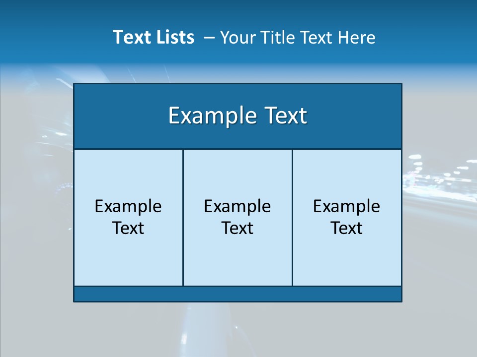 Destination Downtown Road PowerPoint Template