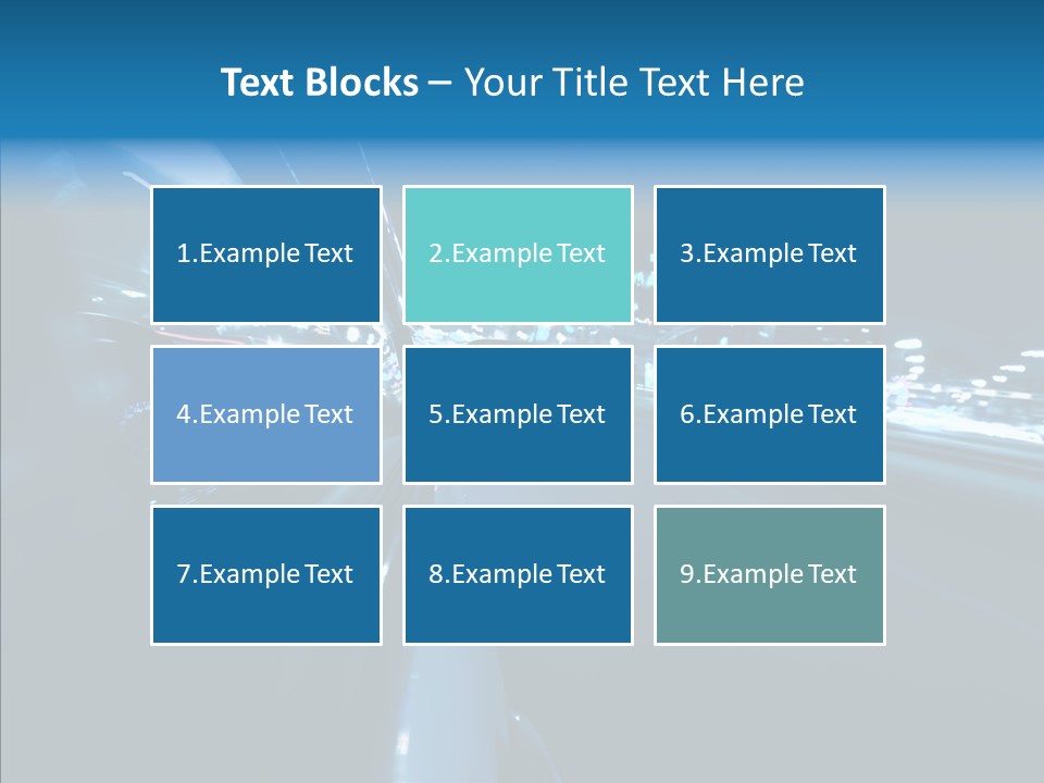 Destination Downtown Road PowerPoint Template