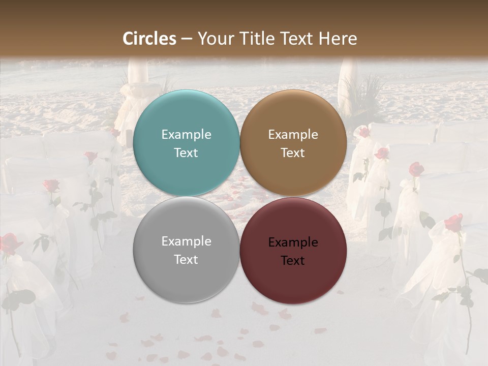 Waves Bridal Celebration PowerPoint Template