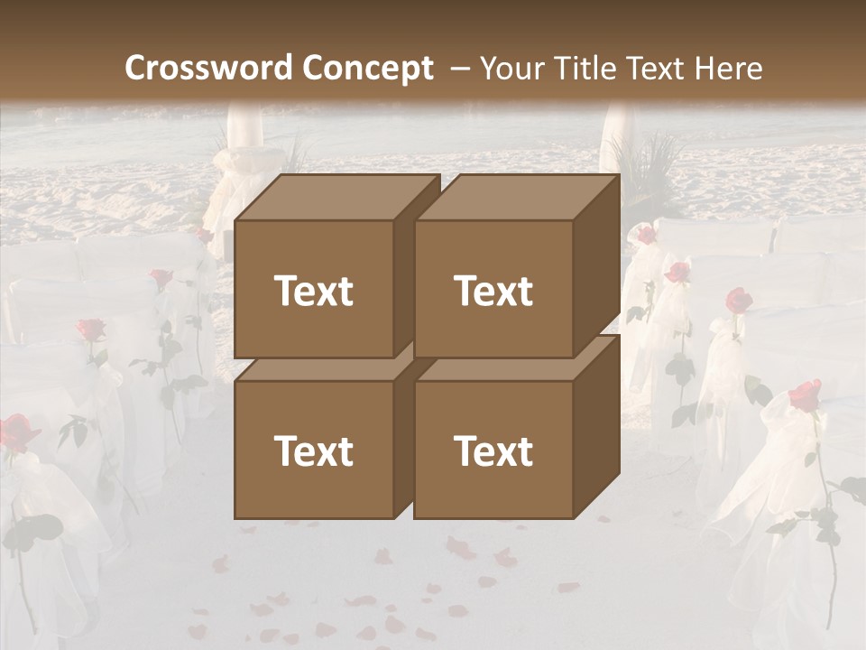 Waves Bridal Celebration PowerPoint Template