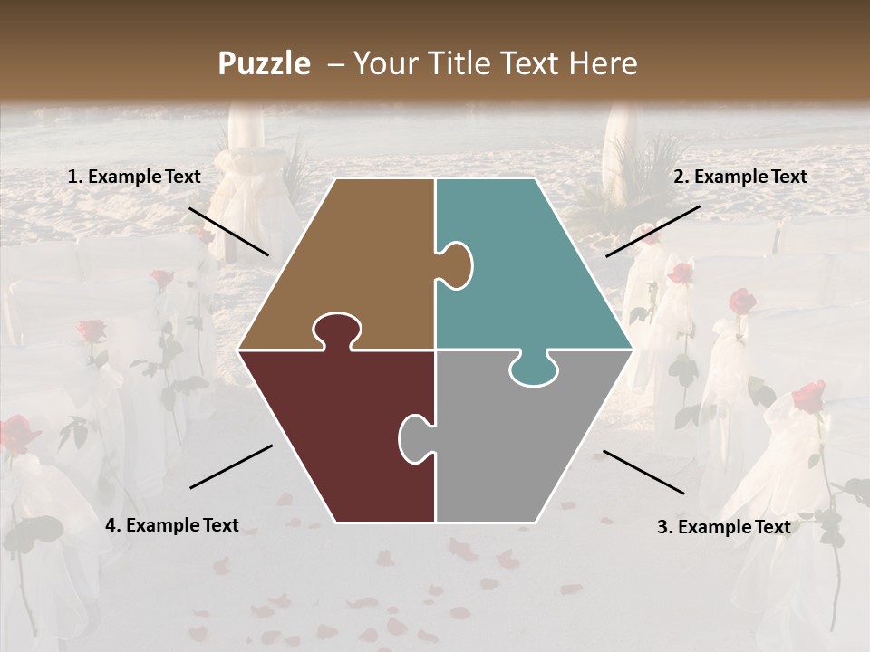 Waves Bridal Celebration PowerPoint Template