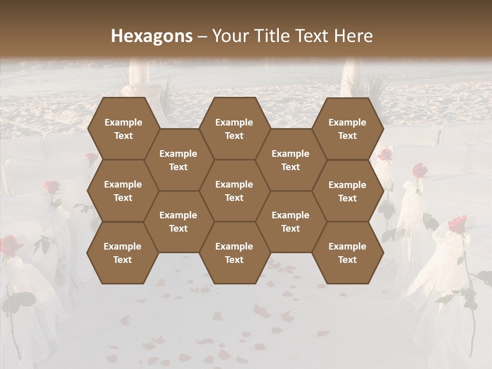 Waves Bridal Celebration PowerPoint Template