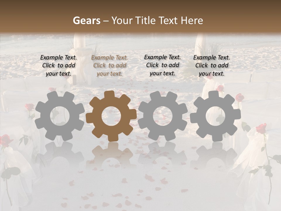 Waves Bridal Celebration PowerPoint Template