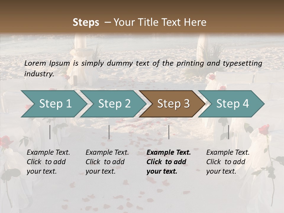 Waves Bridal Celebration PowerPoint Template