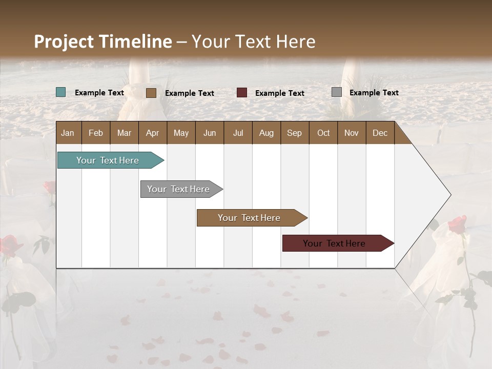 Waves Bridal Celebration PowerPoint Template