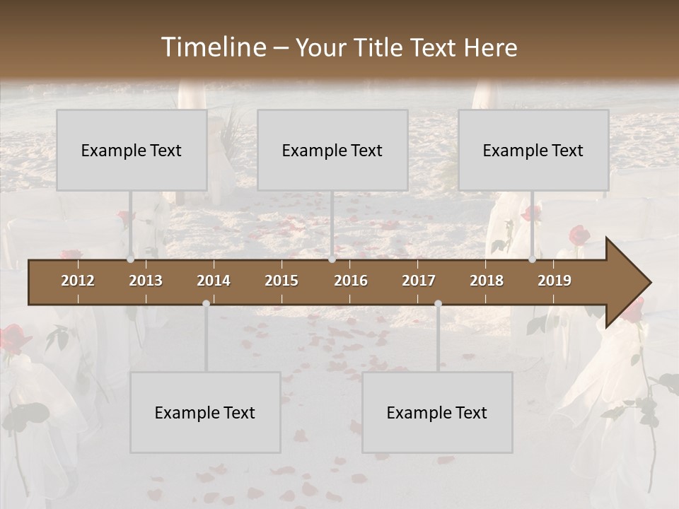 Waves Bridal Celebration PowerPoint Template