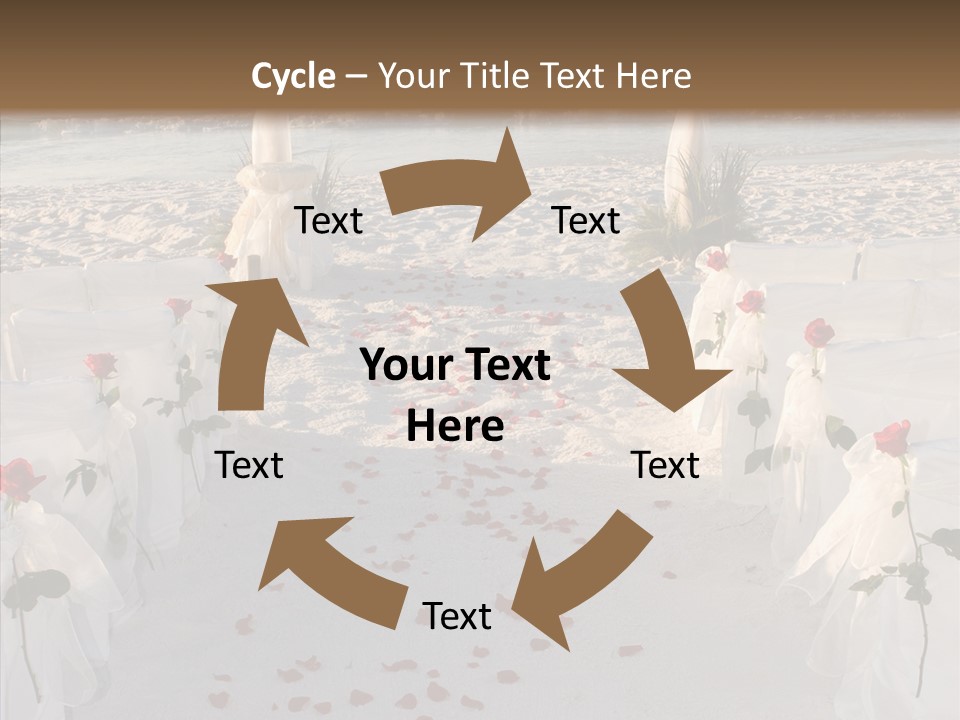 Waves Bridal Celebration PowerPoint Template