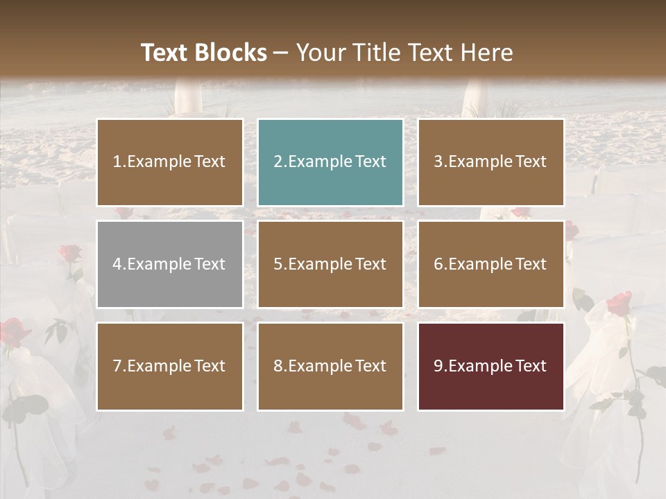 Waves Bridal Celebration PowerPoint Template