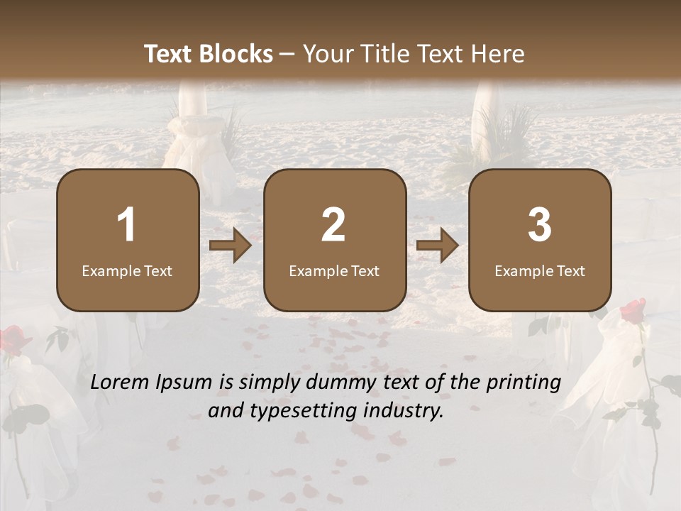 Waves Bridal Celebration PowerPoint Template