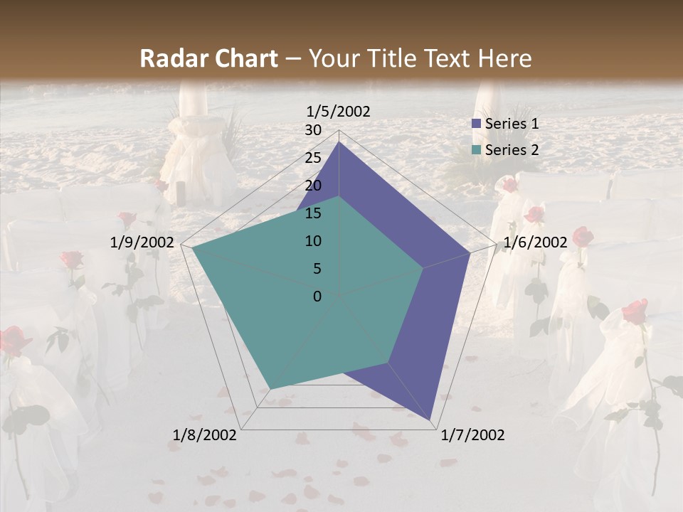 Waves Bridal Celebration PowerPoint Template