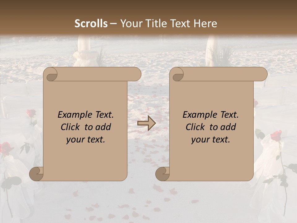 Waves Bridal Celebration PowerPoint Template