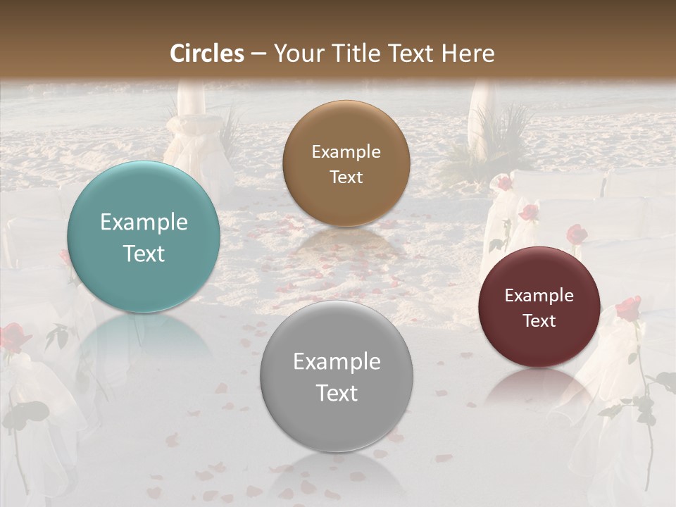 Waves Bridal Celebration PowerPoint Template