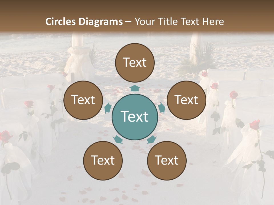 Waves Bridal Celebration PowerPoint Template