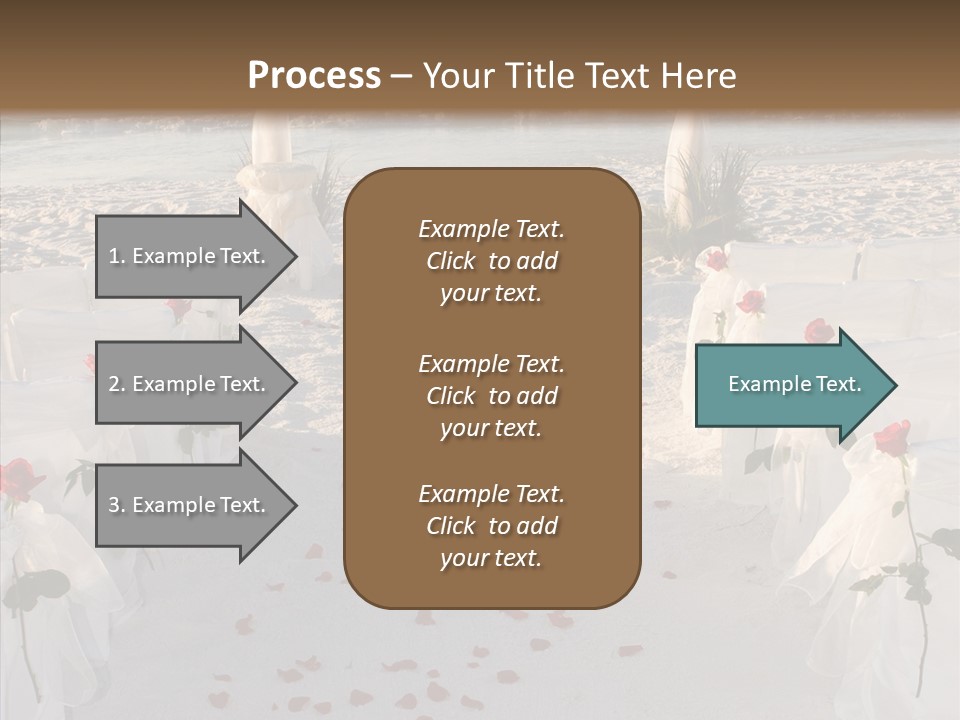 Waves Bridal Celebration PowerPoint Template