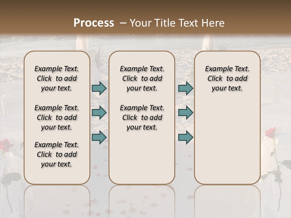 Waves Bridal Celebration PowerPoint Template
