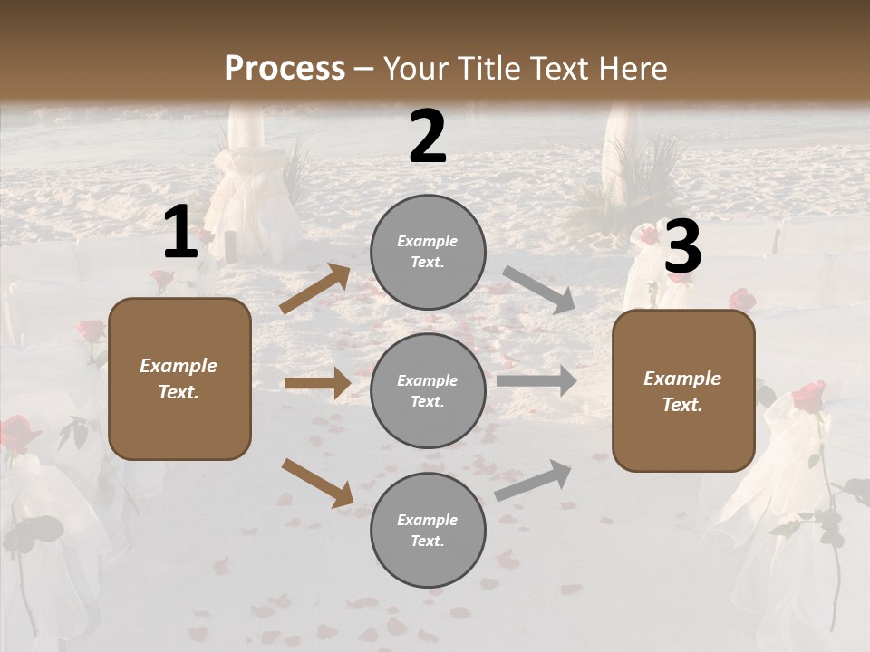 Waves Bridal Celebration PowerPoint Template