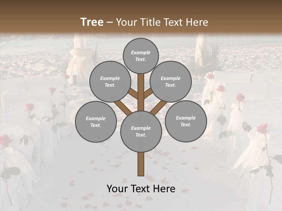 Waves Bridal Celebration PowerPoint Template