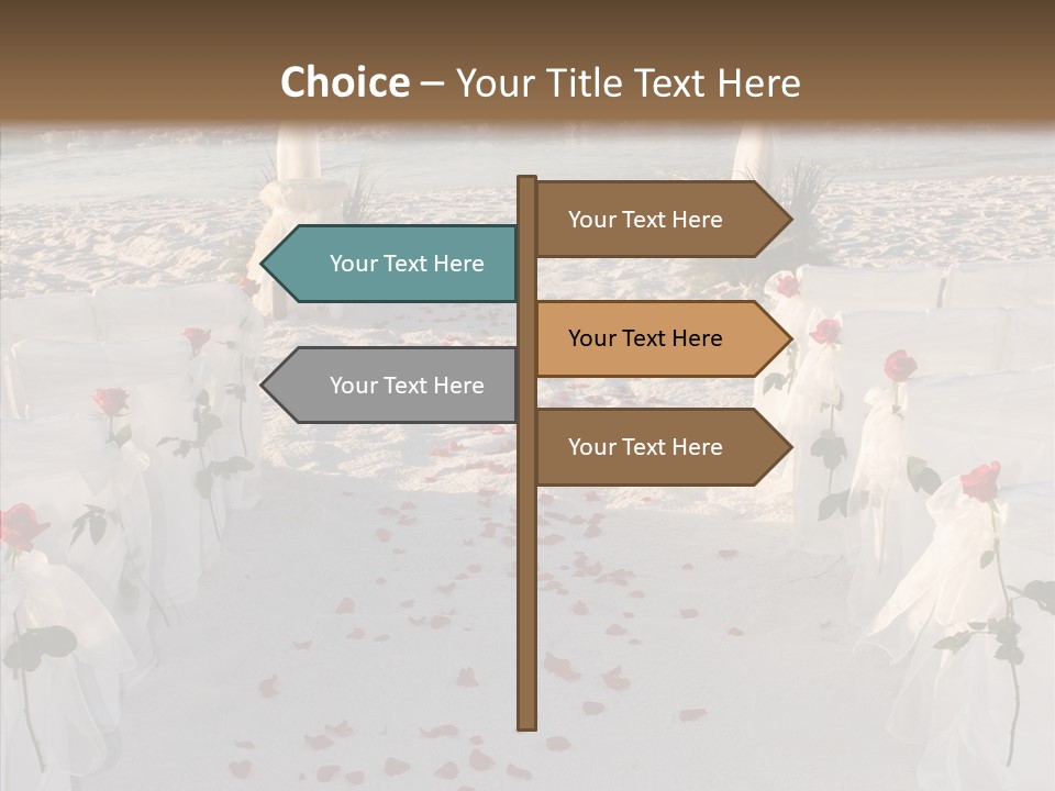 Waves Bridal Celebration PowerPoint Template