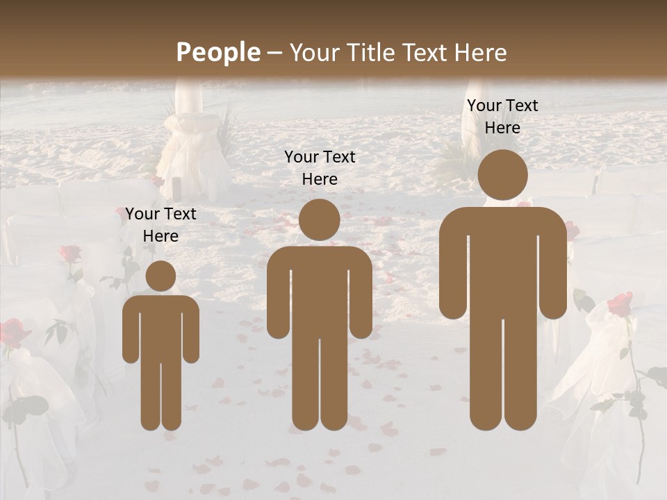 Waves Bridal Celebration PowerPoint Template