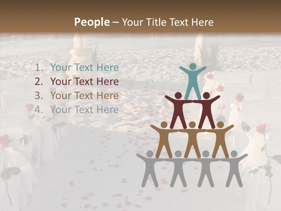 Waves Bridal Celebration PowerPoint Template