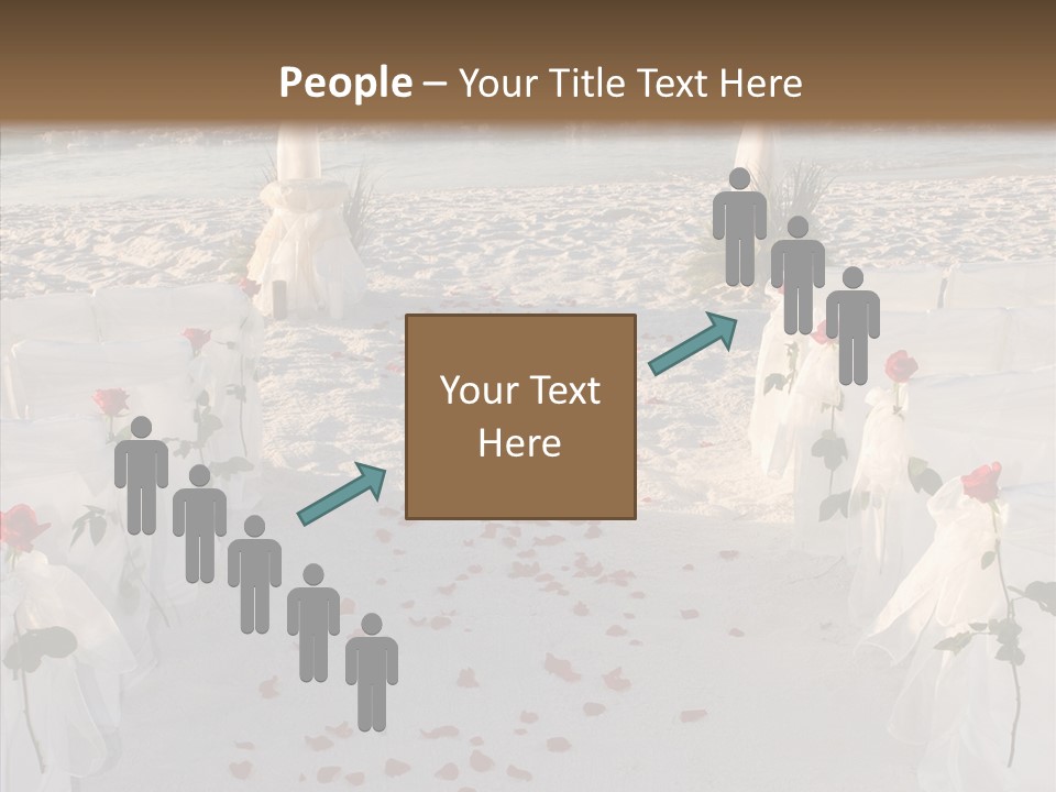 Waves Bridal Celebration PowerPoint Template