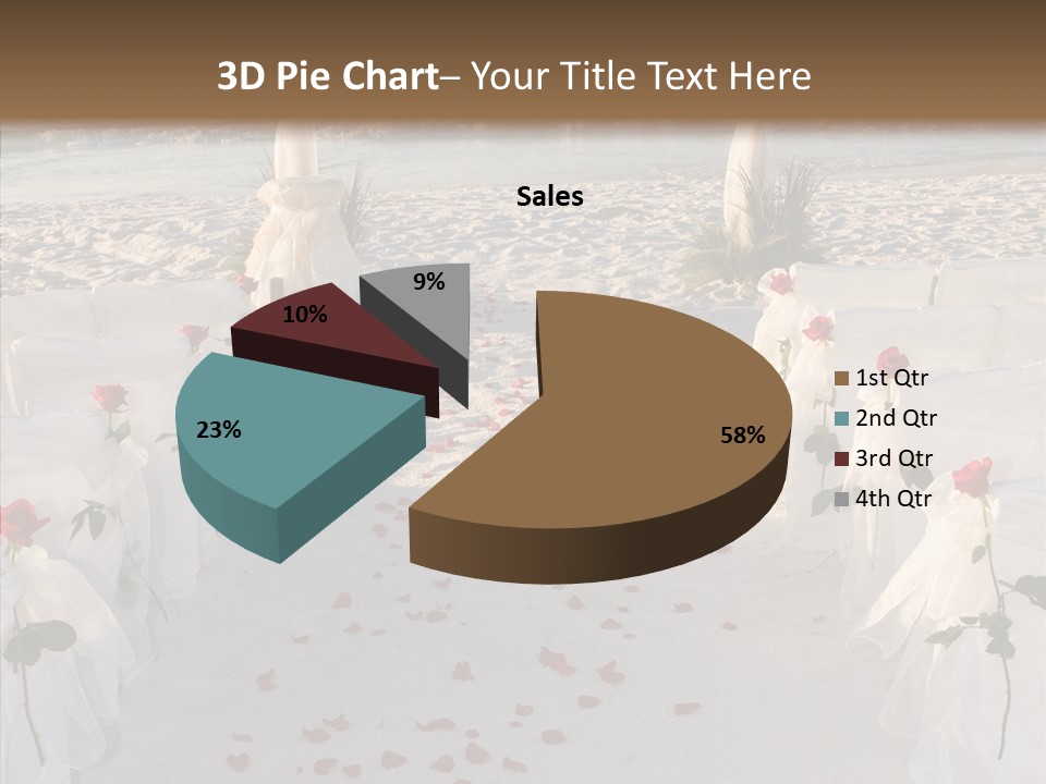 Waves Bridal Celebration PowerPoint Template