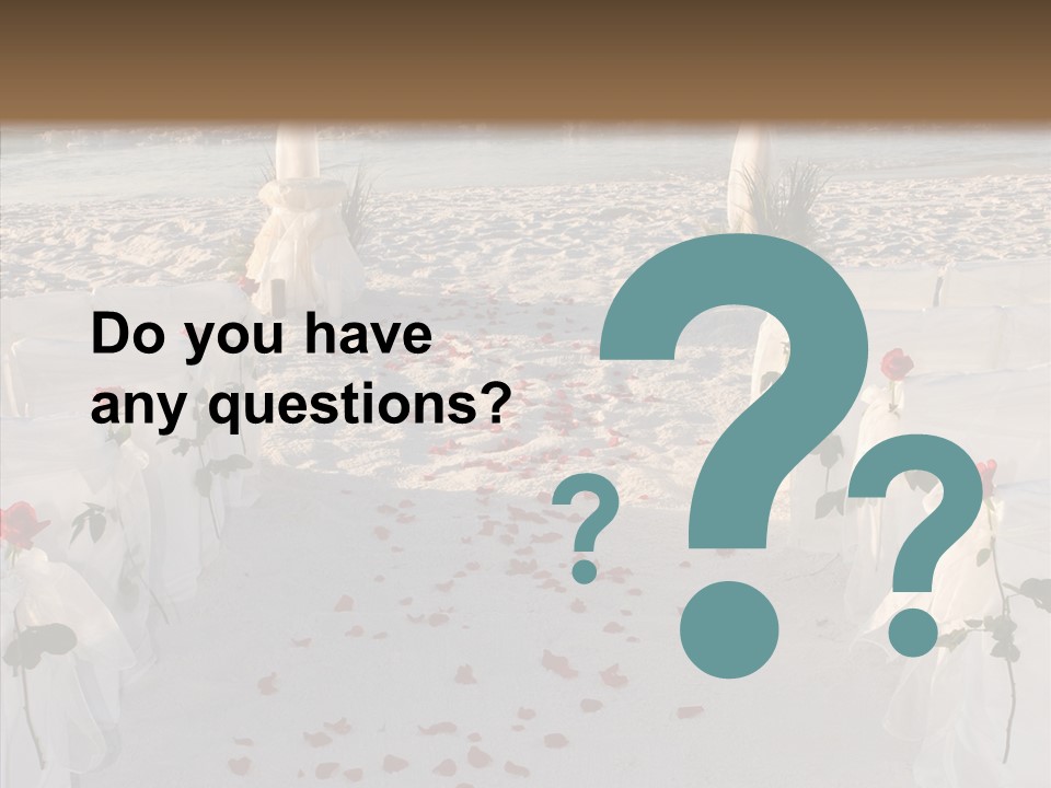 Waves Bridal Celebration PowerPoint Template