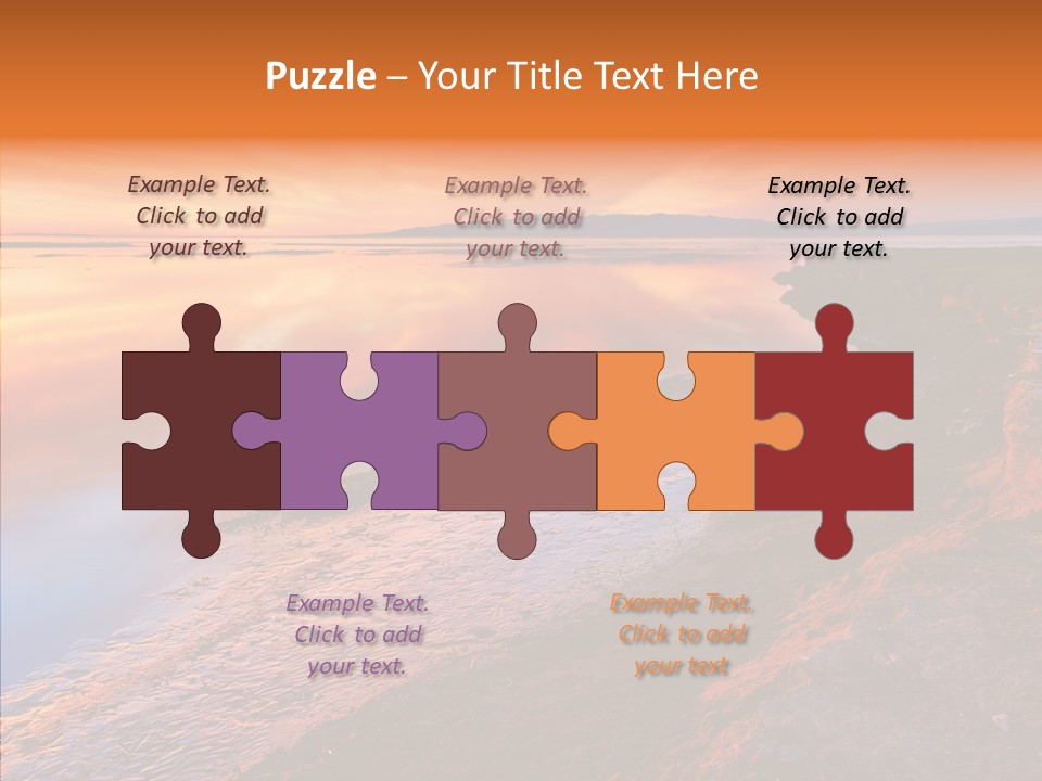 Colorful Beautiful Touristic PowerPoint Template