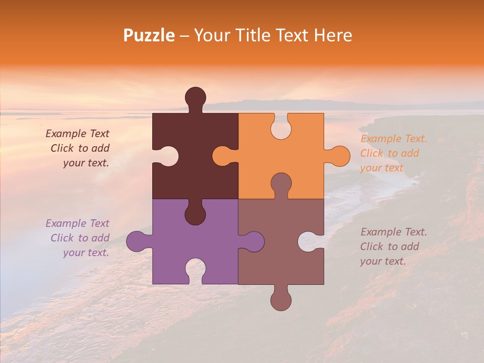 Colorful Beautiful Touristic PowerPoint Template