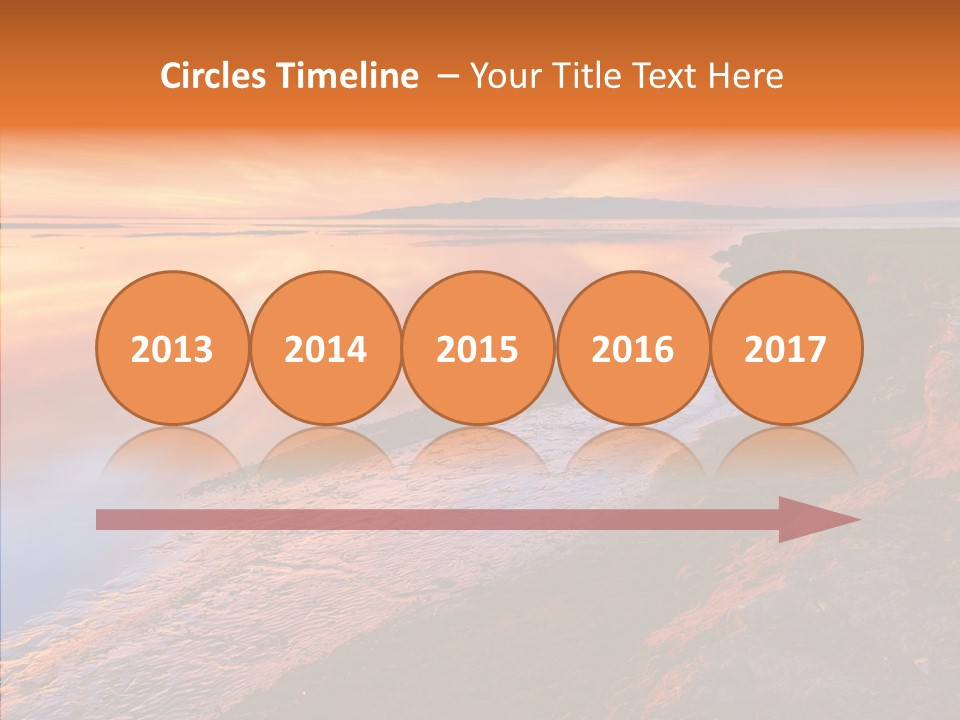 Colorful Beautiful Touristic PowerPoint Template