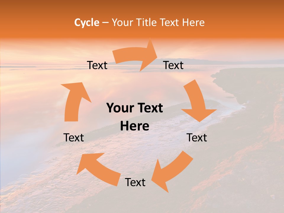 Colorful Beautiful Touristic PowerPoint Template