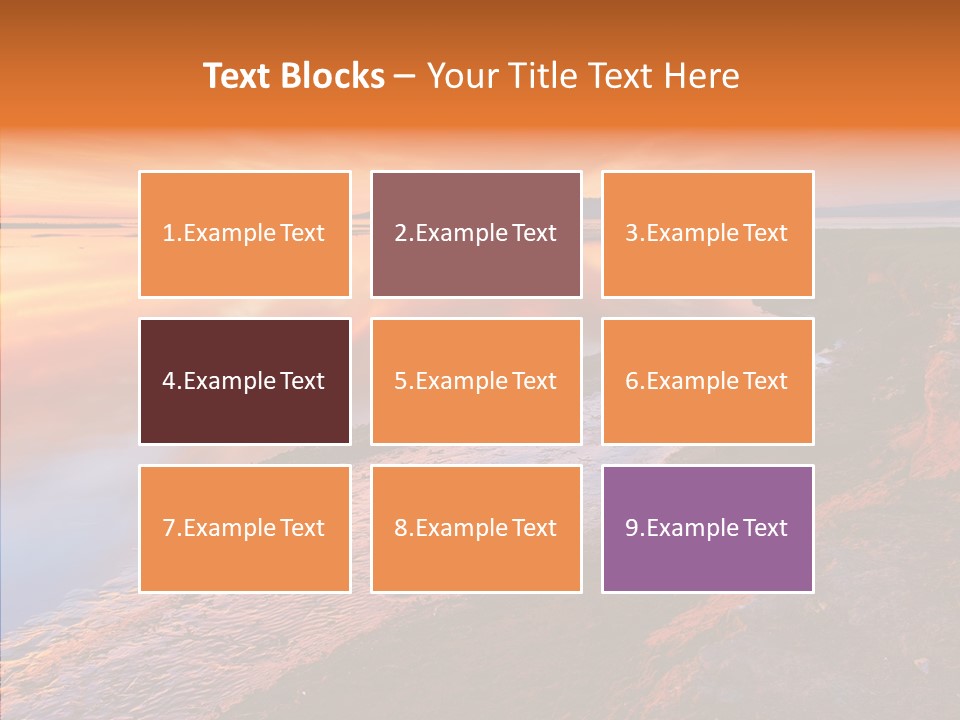 Colorful Beautiful Touristic PowerPoint Template