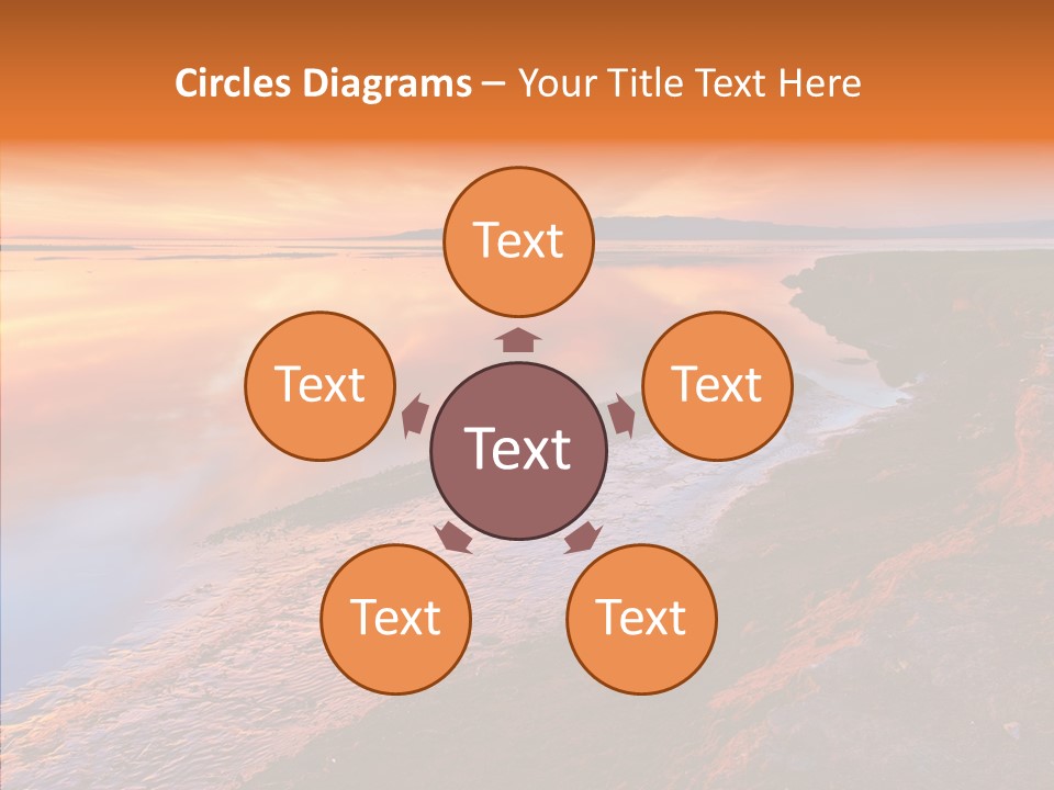 Colorful Beautiful Touristic PowerPoint Template