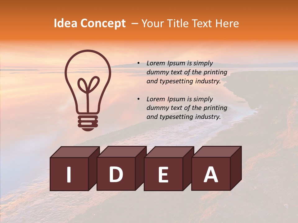 Colorful Beautiful Touristic PowerPoint Template