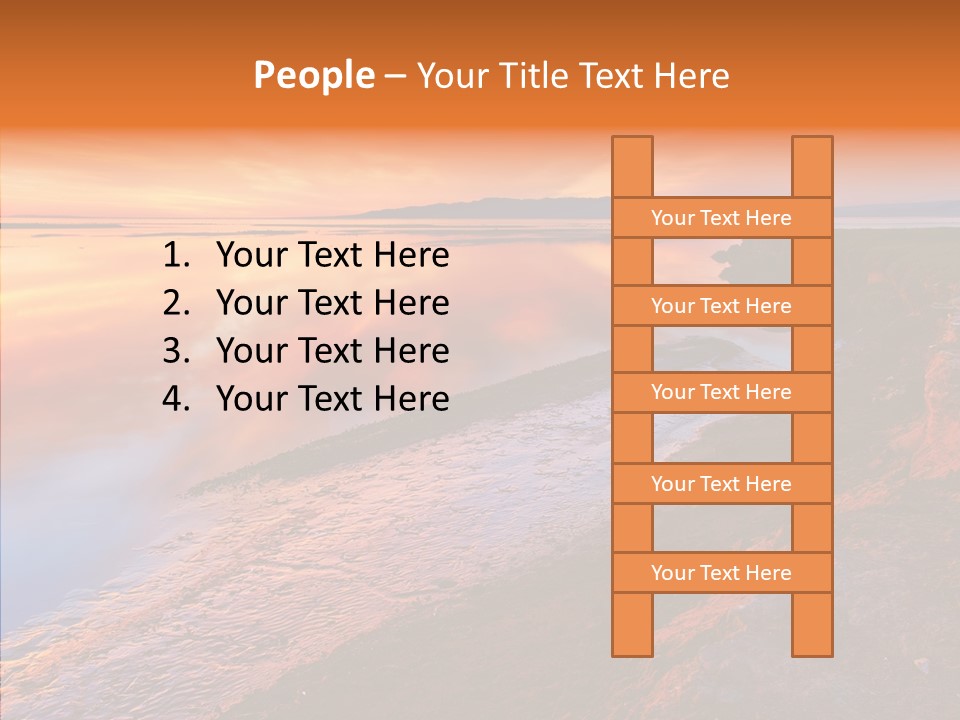 Colorful Beautiful Touristic PowerPoint Template