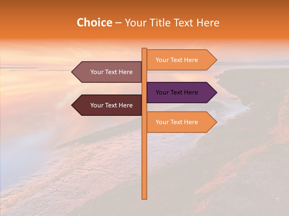 Colorful Beautiful Touristic PowerPoint Template